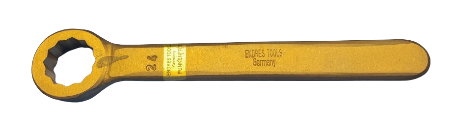 Einfachringschlüssel, SW 24 mm, funkenfrei