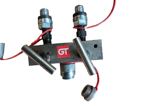 Hydraulikverteilerleiste, 2-Wege, mit Absperrventil, 700 bar, Enerpac, AM21