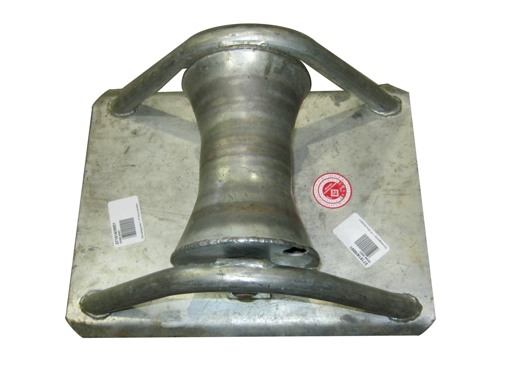 Rohrverlegerolle aus Stahl, für Rohre bis Ø 300 mm, max. 300 kg