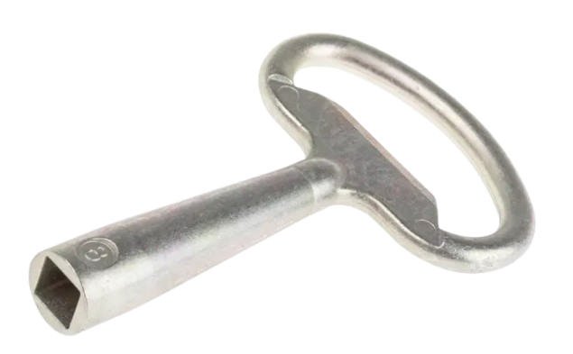 L&F Schaltschrankschlüssel vierkant 8mm
