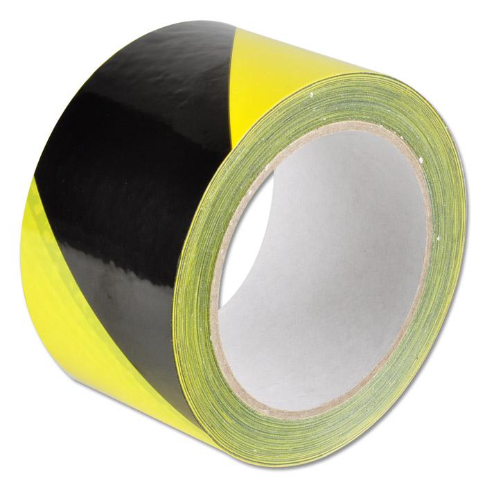 Warnband selbstklebend gelb/schwarz 60mm