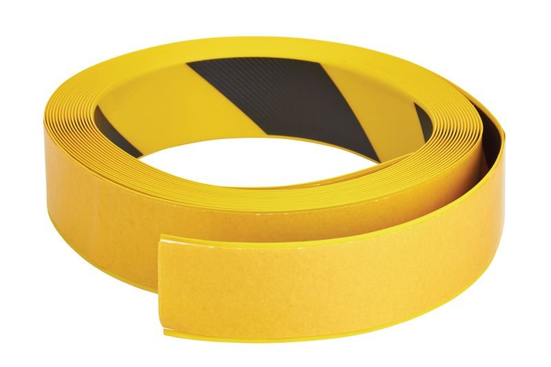 Warnband selbstklebend gelb/schwarz 50mm