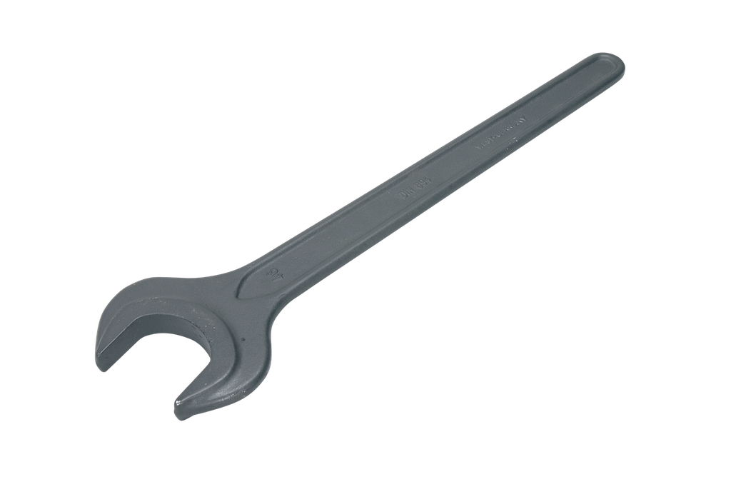 Einmaulschlüssel, SW 65 mm, schwarz brüniert