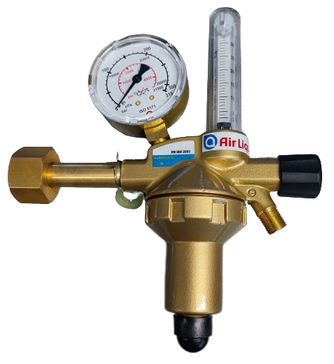 Druckminderer Stickstoff Flowmeter, 0-30 l/min, Air Liquide