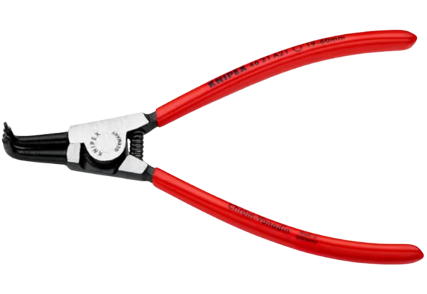 Seegerringzange außen, 19 - 60 mm, gebogen