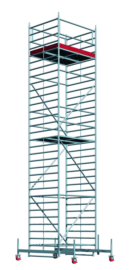 Gerüst 1,50x1,80m, AH= 9,6m, Typ 4605-07