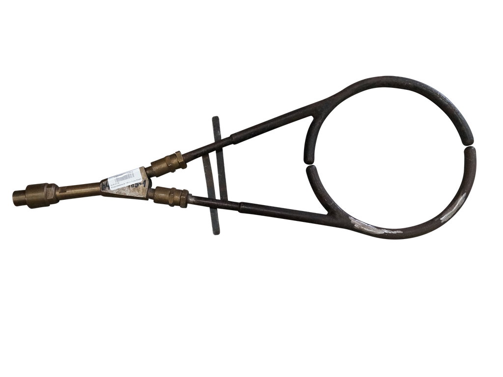 Ringschwenkbrenner, Ø 185 mm, Propan / Sauerstoff, mit Griffstück