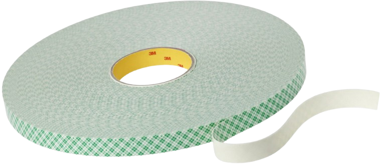 Klebeband; doppelseitig; 50 mm; vibrationsdämpfend; 3M Scotchmount 4032
