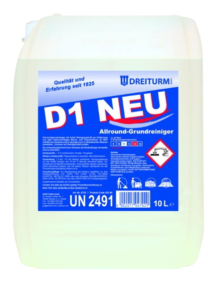 Allround Grundreininger D1 neu,  10 l - Kanister