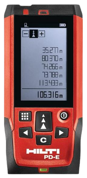 Laser-Distanzmessgerät, 0 - 200 m, HILTI, PD-E