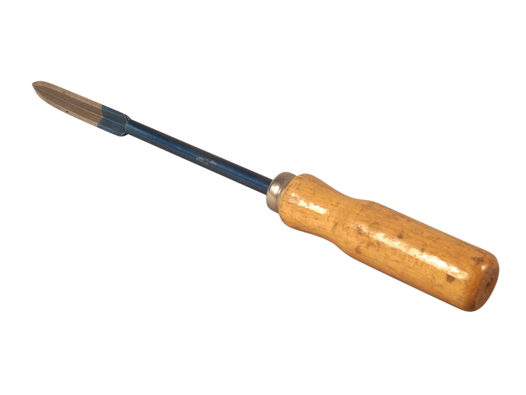Dreikant-Löffelschaber, Klingenlänge 200 mm, mit Holzheft