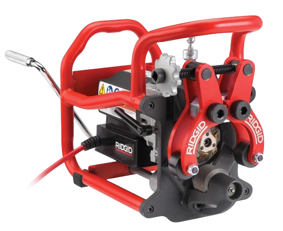 Rohranfasgerät, tragbar, Ø 4” und größer; Flachblech, 230 V, Ridgid, B-500