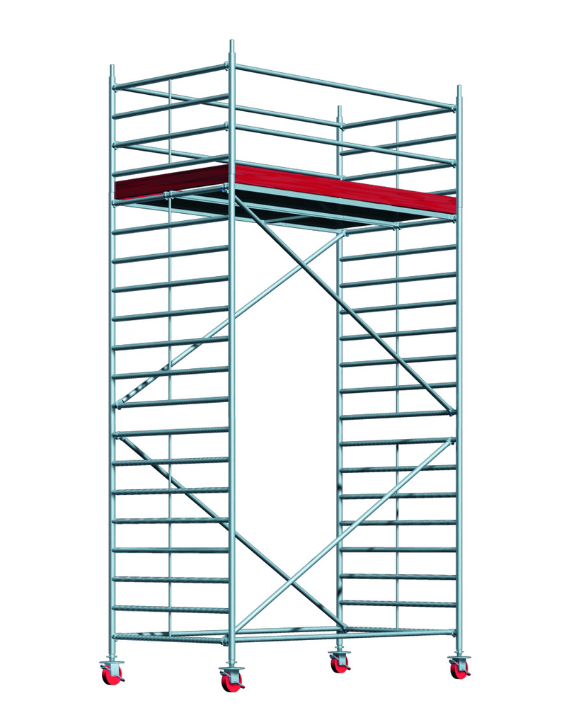 Gerüst 1,50x2,85m, AH= 6,6m, Typ 4602-04