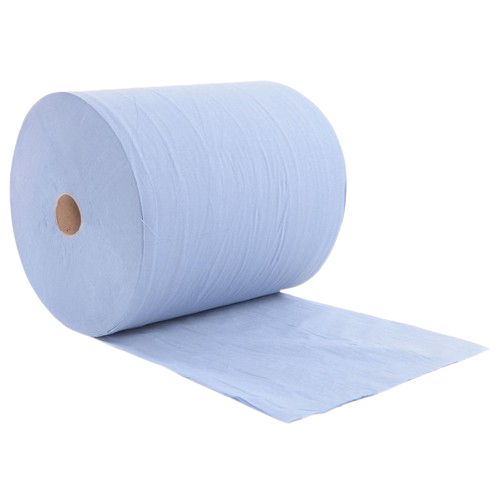 Putzpapier (Wischtücher blau) Rolle