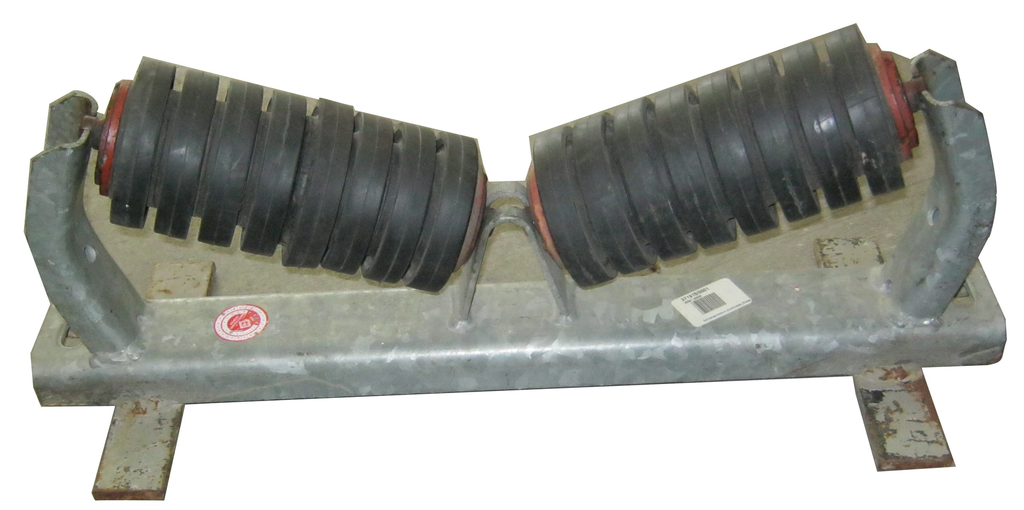 Rollenbock, bis DN 600 mm, max. 300 kg, mit Gummirollen
