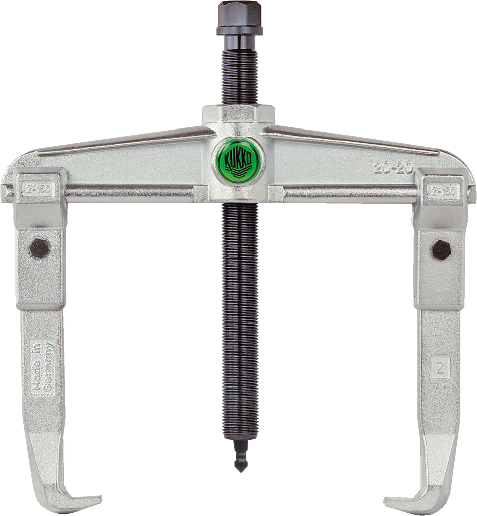 Abzieher, 2-armig, Spannweite 200 mm/-tiefe 162 mm, 6 t, KUKKO, 20-20