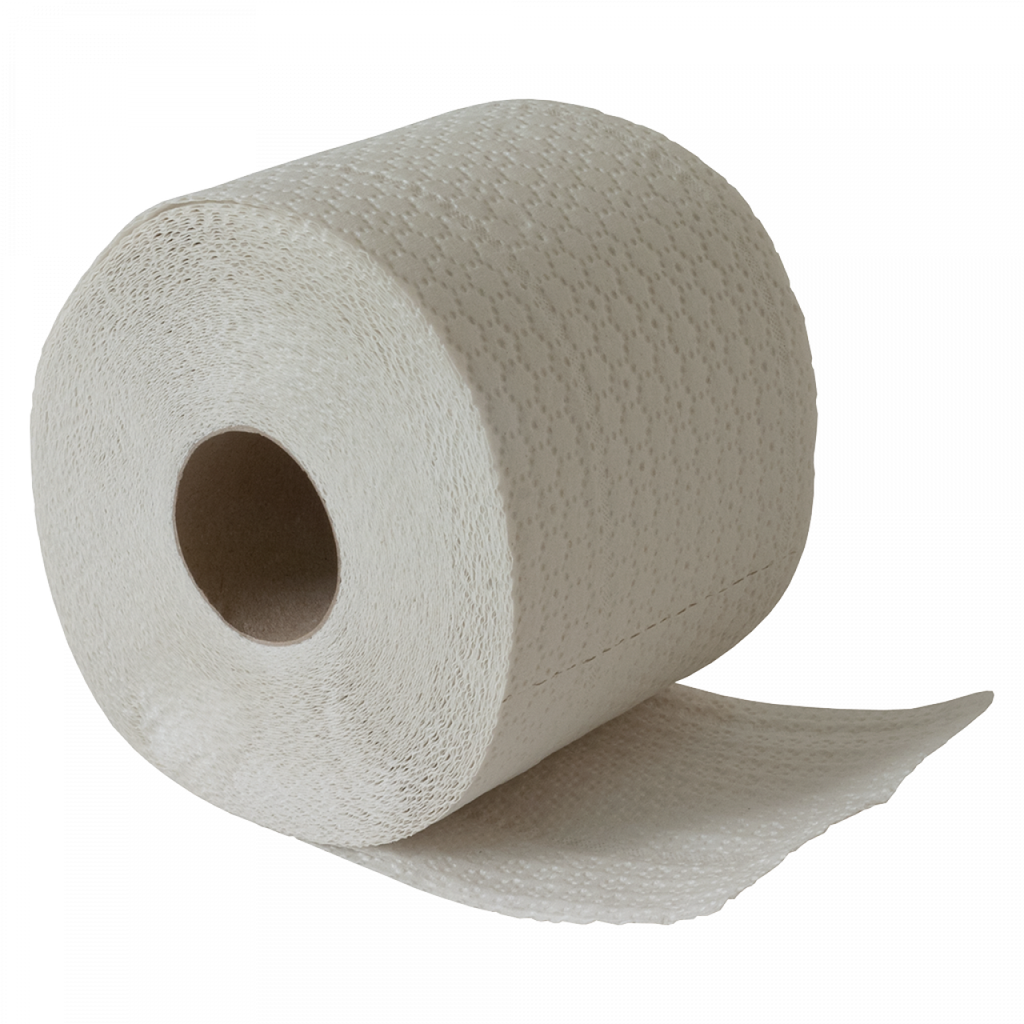 Toilettenpapier (WC-Papier) Rolle