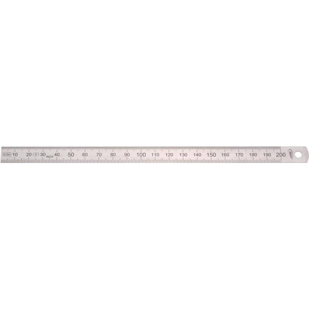 Stahlmaßstab biegsam 300 mm für Reinraum