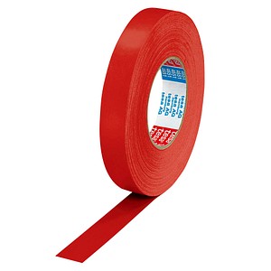 Gewebeband, Tesa 4651 Premium, rot 19 mm x 50 m