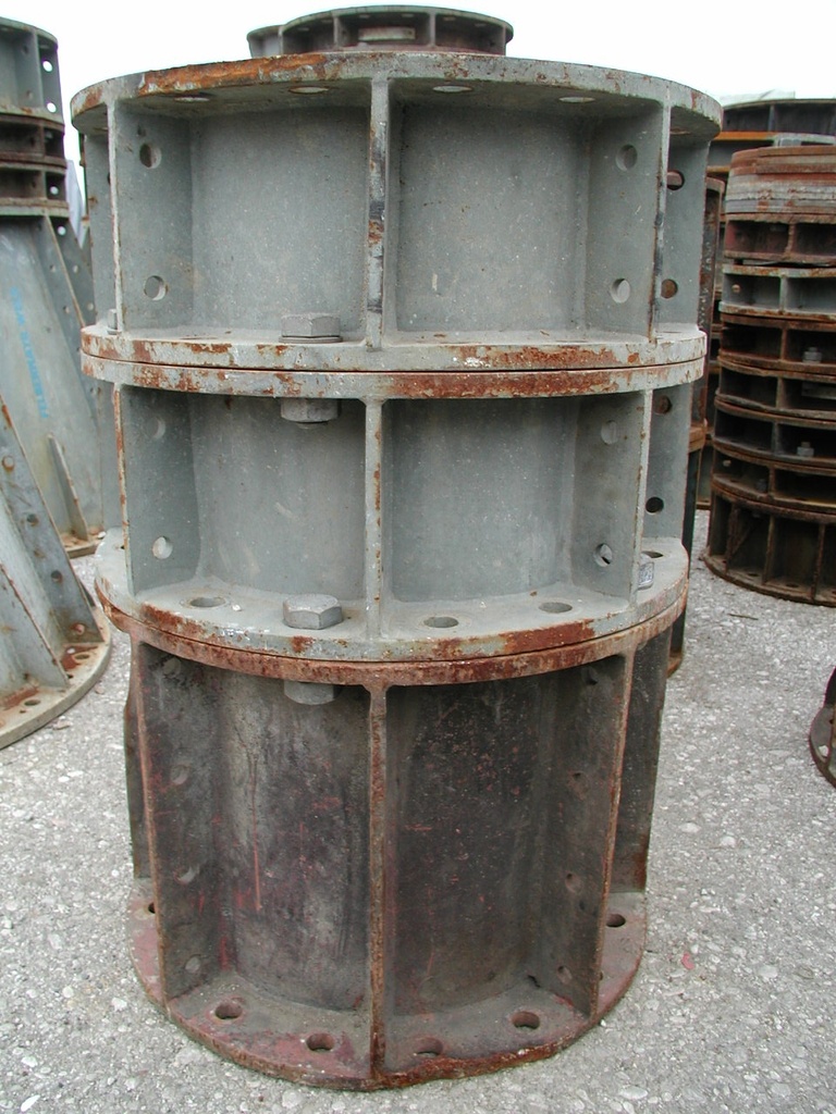 Rohrstockerl, Rohr-Ø 1120 mm, Flansch-Ø 1320 mm, l= 2000 mm