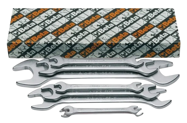 Doppelmaulschlüssel-Satz 8tlg. bis 1 1/16"