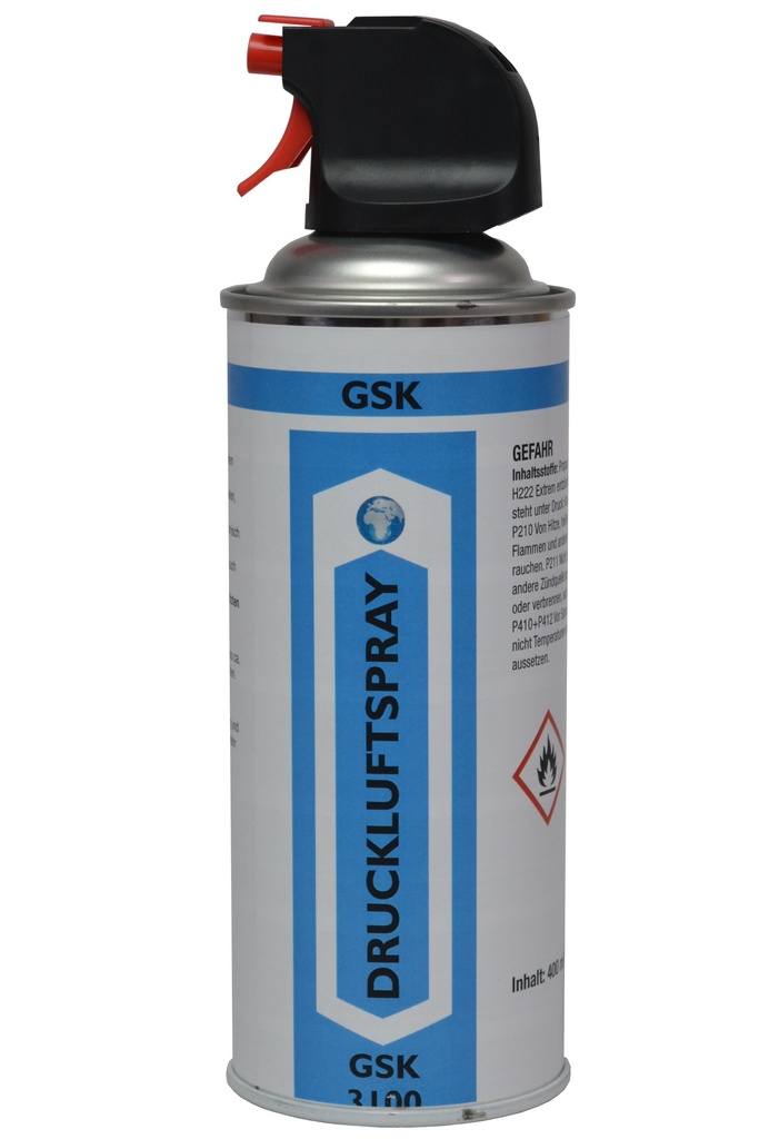 Druckluft-Spraydose 400ml, propanbasis
