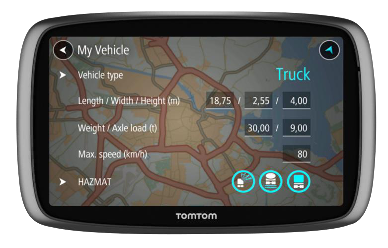 Navigations-System, TomTom Trucker 6000