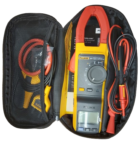 Zangenamperemeter, TRMS, bis 999,9 A, Fluke, 381