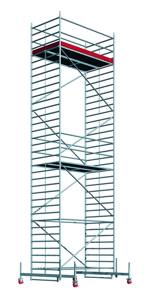 Gerüst 1,50x2,85m, AH=10,6m, Typ 4602-08