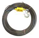 Minifor-Seil  60 m, d=6,5mm, inkl. Haken CHR