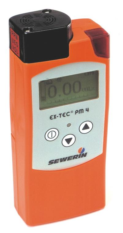 Gaswarngerät / Gasmessgerät, für brennbare Gase, Sewerin, EX-TEC PM 4