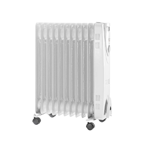 Heizgerät (Ölradiator), 230 V, 2,5 kW, weiss