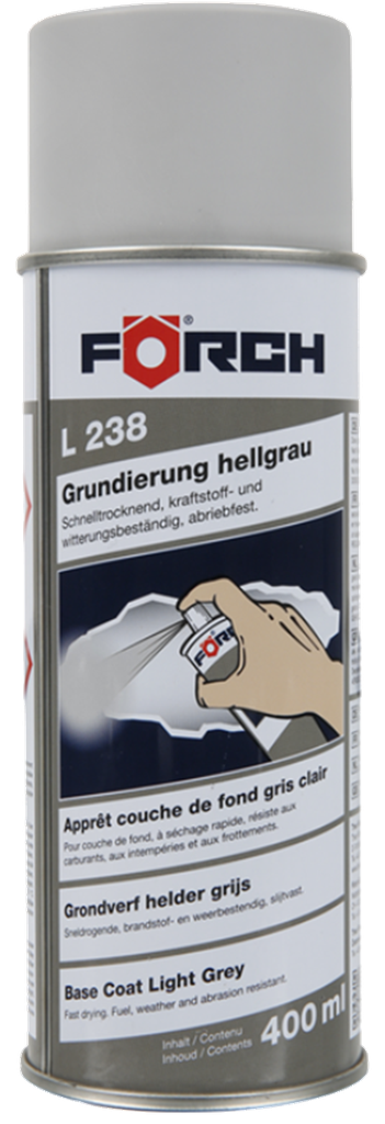 Lackspray, hellgrau, Grundierung, L238, 400 ml