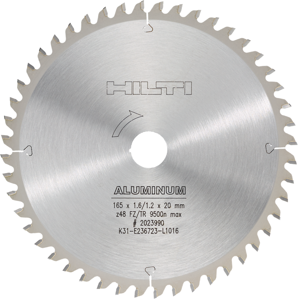 Kreissägeblatt Hilti SCM22-A 165mm, ALU