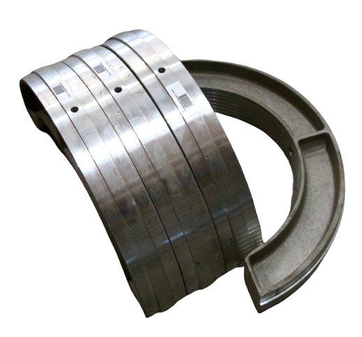 Reduktions-Spanneinsatz, breit (8 Stk.), Ø 400 mm, Georg Fischer Typ 500