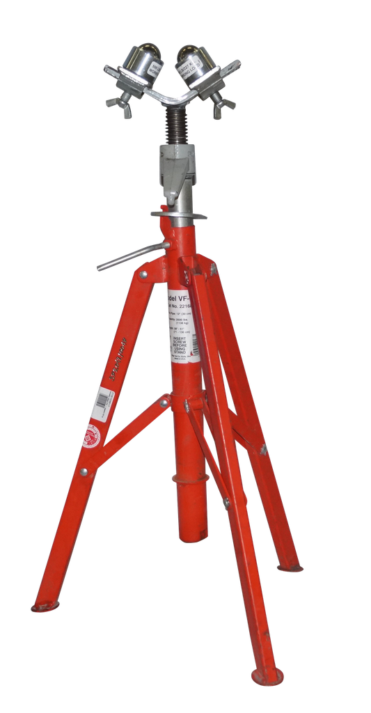 Rohrstütze, h= 71 - 132 cm, max. 1134 kg, Ridgid, VF-99, klappbar