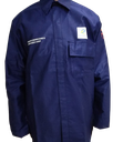 Flammschutz-Hemd; Größe 49 - 50; marineblau; JOSTEN Antistatik