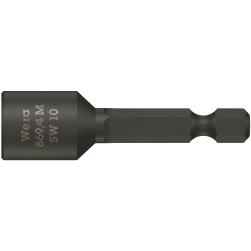 Bits Nuss 1/4" Sechskant SW-10,m. Magnet
