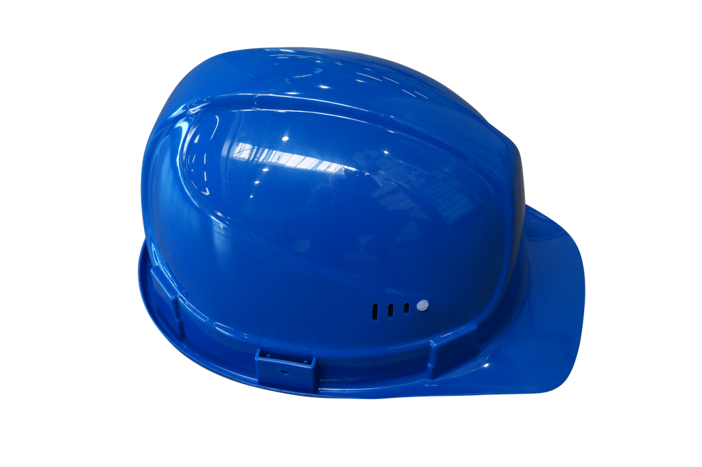 Schutzhelm Kaltbetrieb blau