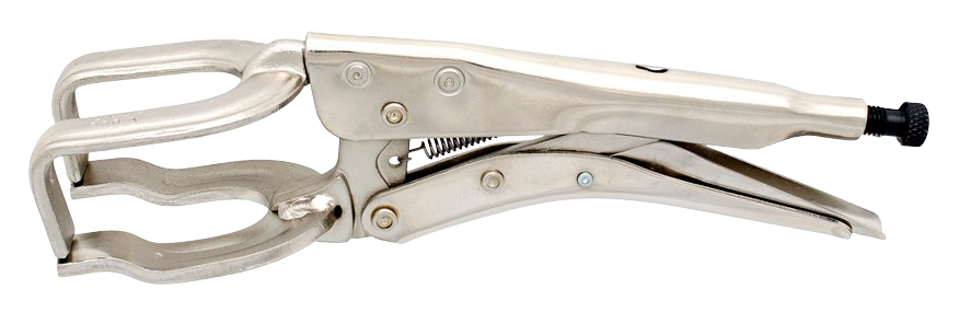 Schweiß-Gripzange, 280 mm, vernickelt, für Flach- und Winkelprofile