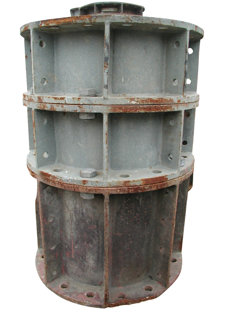 Rohrstockerl, Rohr-Ø 1120 mm, Flansch-Ø 1320 mm, l= 1000 mm