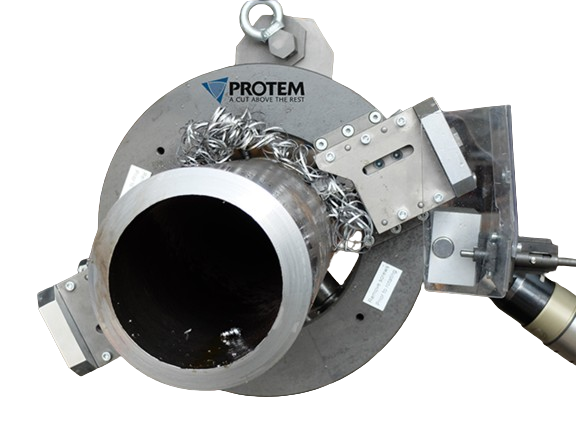 Rohrtrenn- und Anfasmaschine, Ø 273,1 - 406,4 mm, Protem, TTNG406