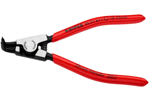 Seegerringzange außen 10- 25mm gebogen