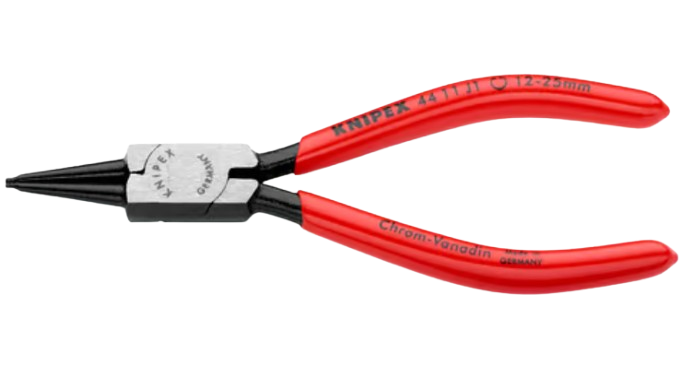 Seegerringzange innen, 12 - 25 mm, gerade