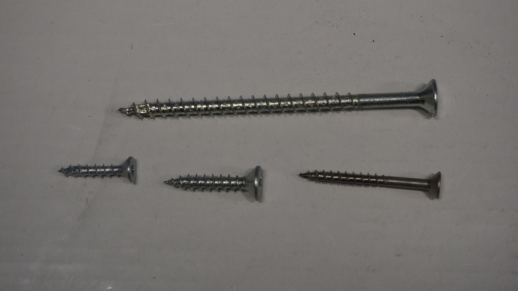 Spanplattenschrauben TX, verzinkt, Senkkopf, 5,0x30mm Paket