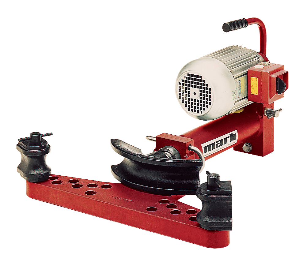 Rohrbiegemaschine, Ø 3/8 bis 2", 400 V/16A, mit offenem Biegegestell, MARK 2323