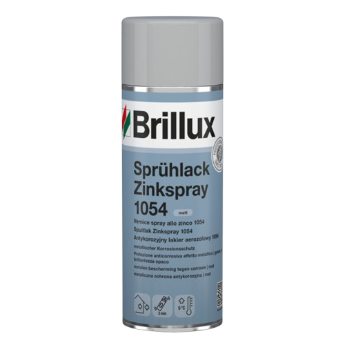 Sprühlack grau; 400 ml; schnell trocknend; Brillux Zinkspray 1054