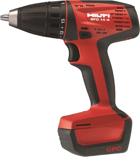 Bohrschrauber, bis 13 mm, Akku 14,4 V, 1,6 Ah, 45 Nm, HILTI, SFC 14-A