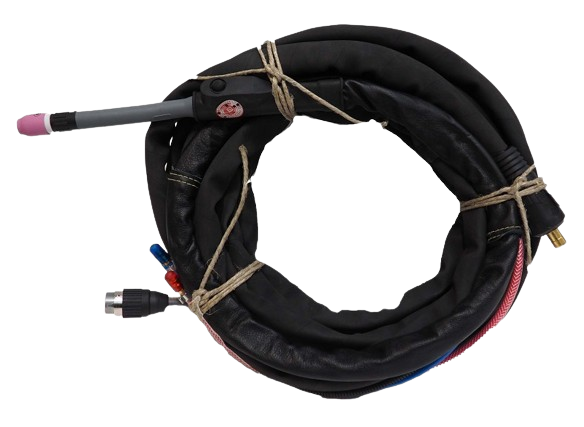 WIG-Schlauchpaket, 8 m, EWM/Jäckle HW25 gerade, wassergekühlt, 5-polig