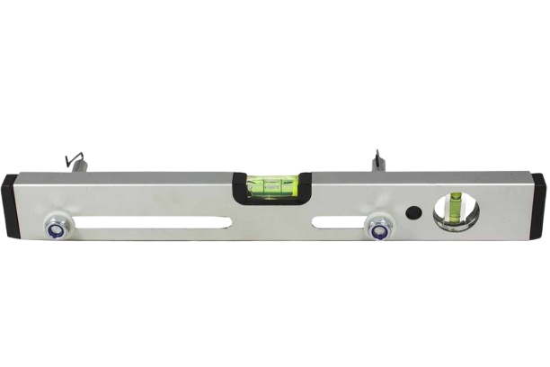 Flanschwasserwaage, 400 mm, Bolzenabstand von 60 bis 260 mm